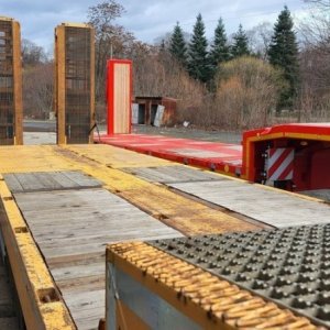 foto 48/42t tieflader lade 34/28t Auflieger (2016 invest) Noteboom