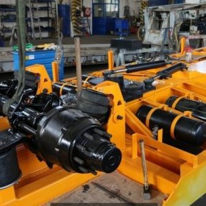 foto 48/42t tieflader lade 34/28t Auflieger (2016 invest) Noteboom